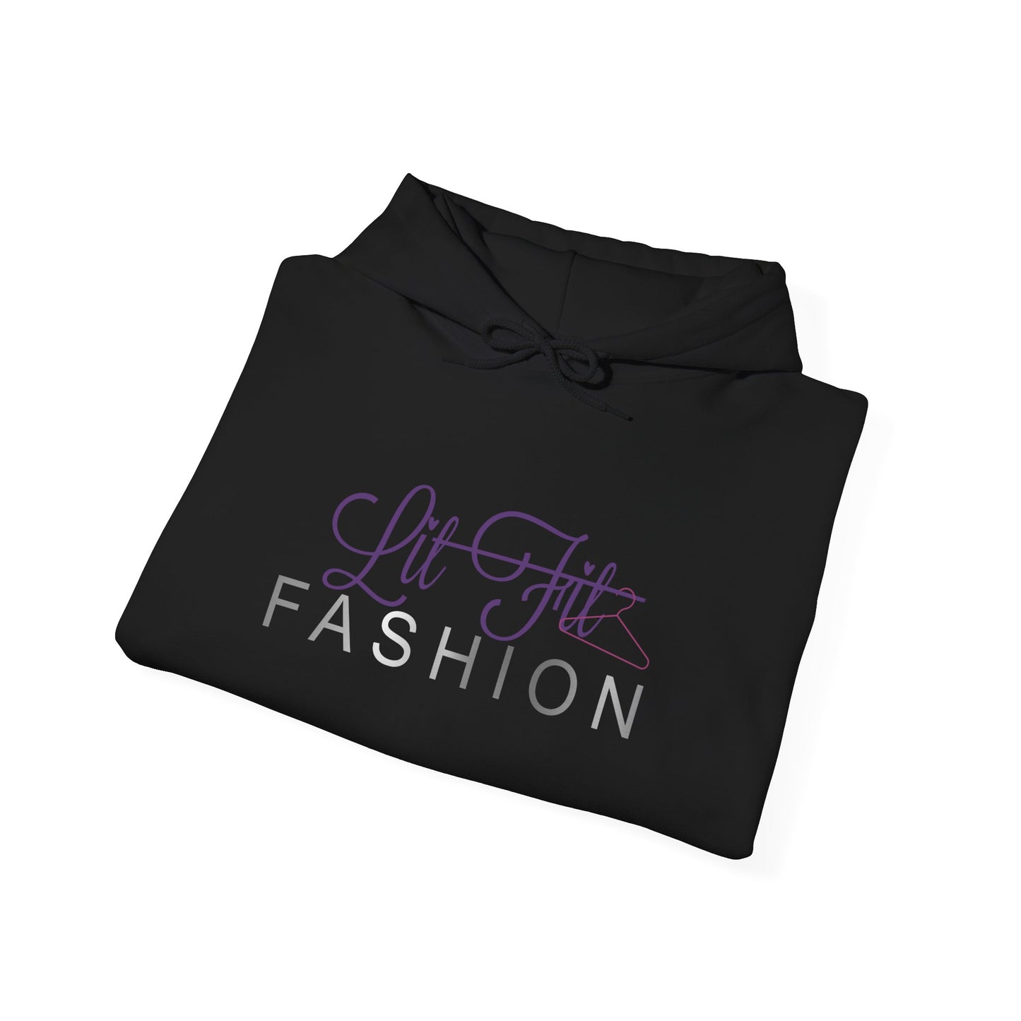 Be You Unisex Heavy Blend™ “Lit Fit Fashion” Hooded Sweatshirt