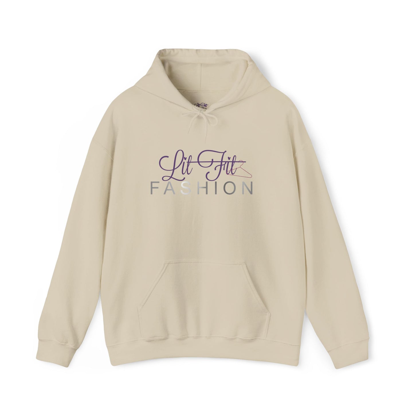 Be You Unisex Heavy Blend™ “Lit Fit Fashion” Hooded Sweatshirt