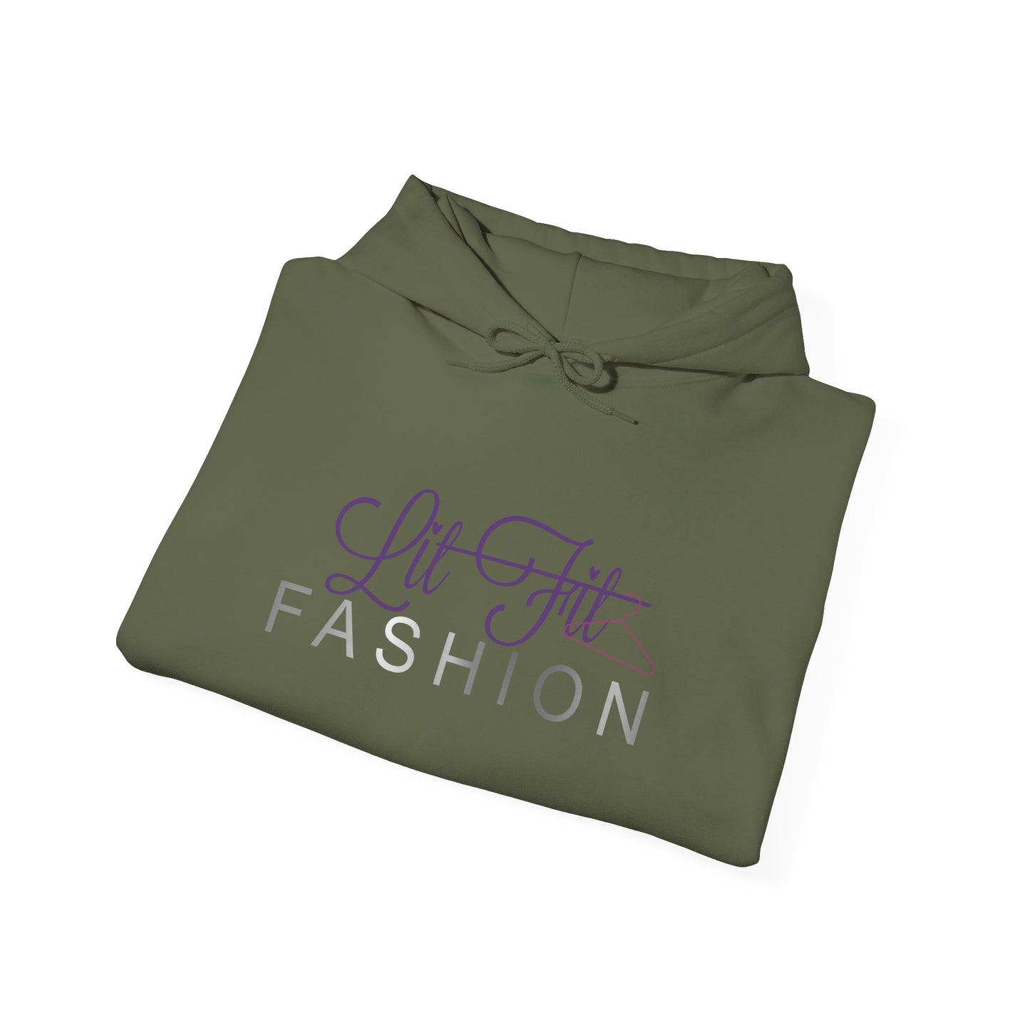 Be You Unisex Heavy Blend™ “Lit Fit Fashion” Hooded Sweatshirt