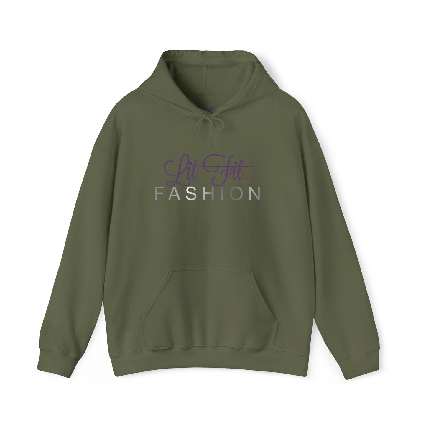 Be You Unisex Heavy Blend™ “Lit Fit Fashion” Hooded Sweatshirt