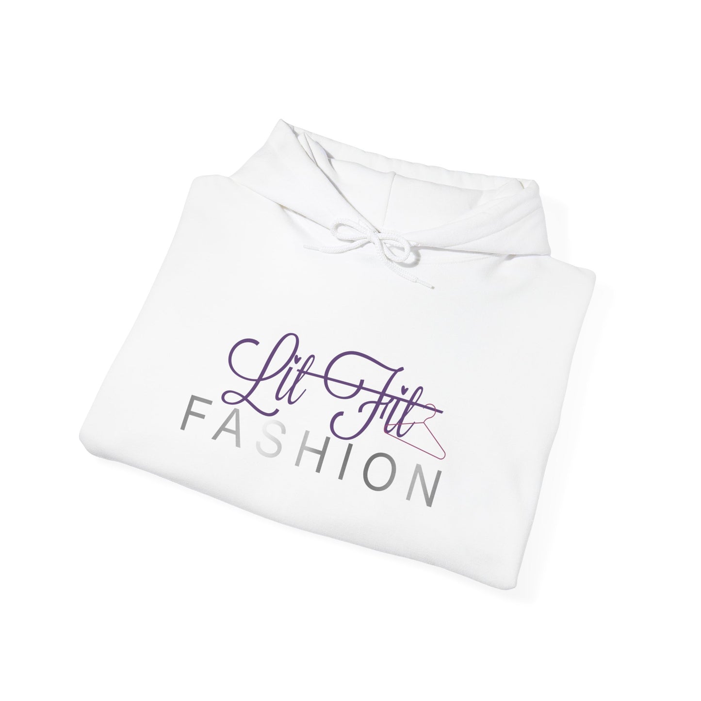 Be You Unisex Heavy Blend™ “Lit Fit Fashion” Hooded Sweatshirt