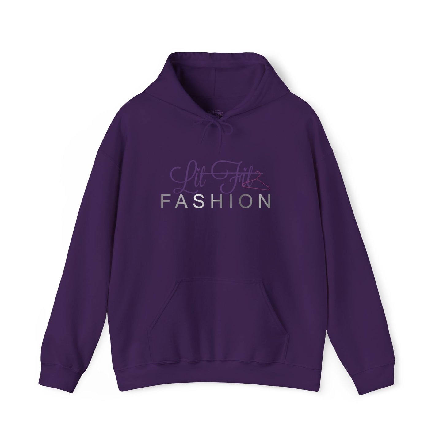 Be You Unisex Heavy Blend™ “Lit Fit Fashion” Hooded Sweatshirt