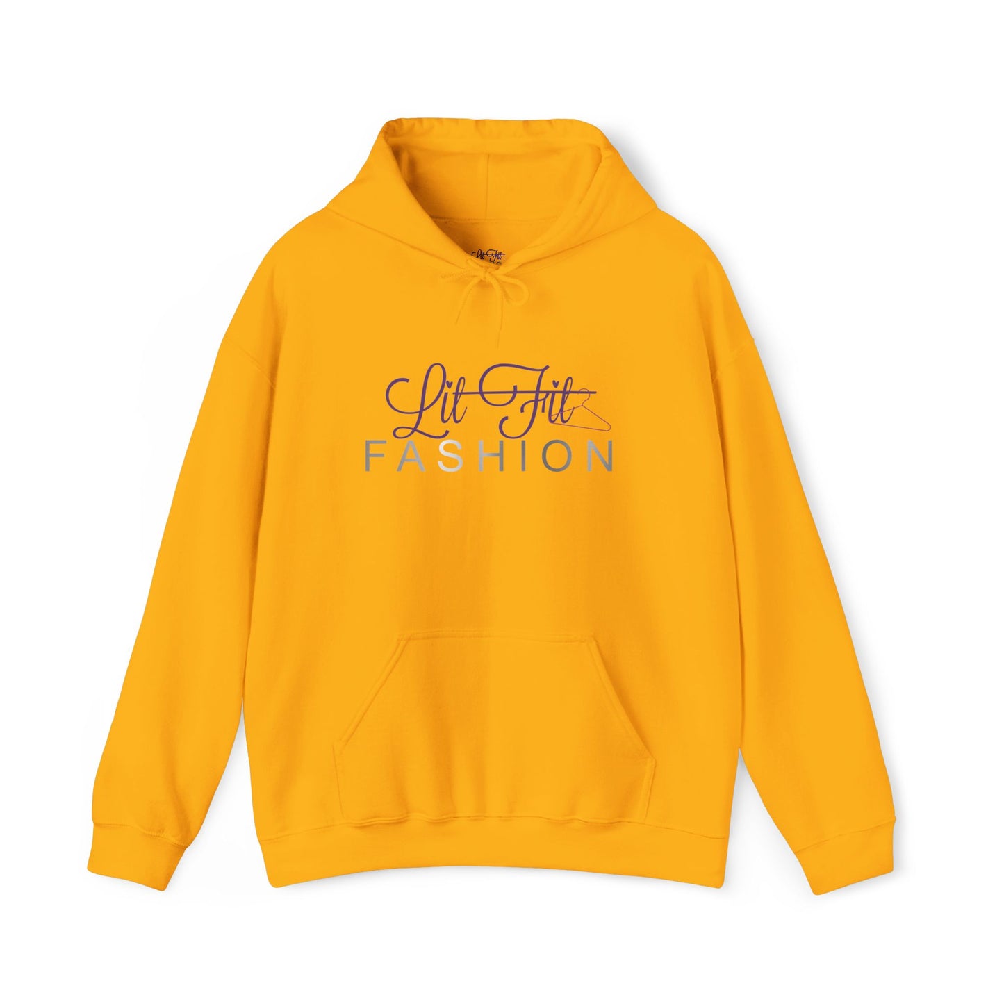 Be You Unisex Heavy Blend™ “Lit Fit Fashion” Hooded Sweatshirt